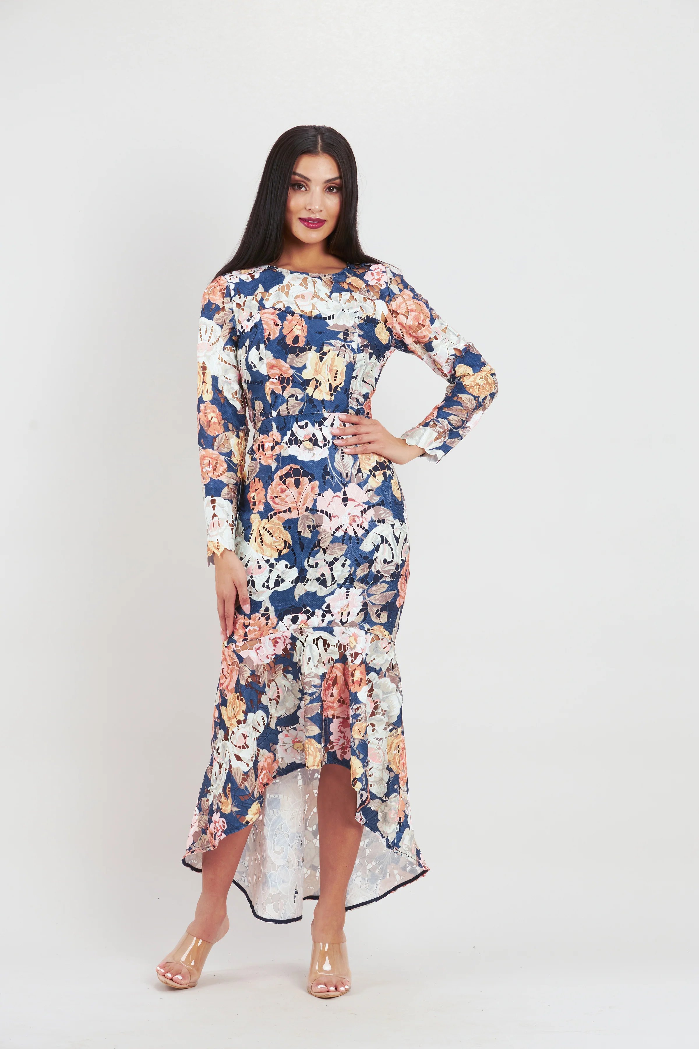 Delilah Hi Lo Dress BY ROMANCE